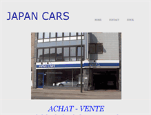 Tablet Screenshot of japancars.be